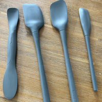 Tovolo Flex-Core® All Sili S/2 Mini Spatula & Spoonula Deep Indigo - Spoons  N Spice