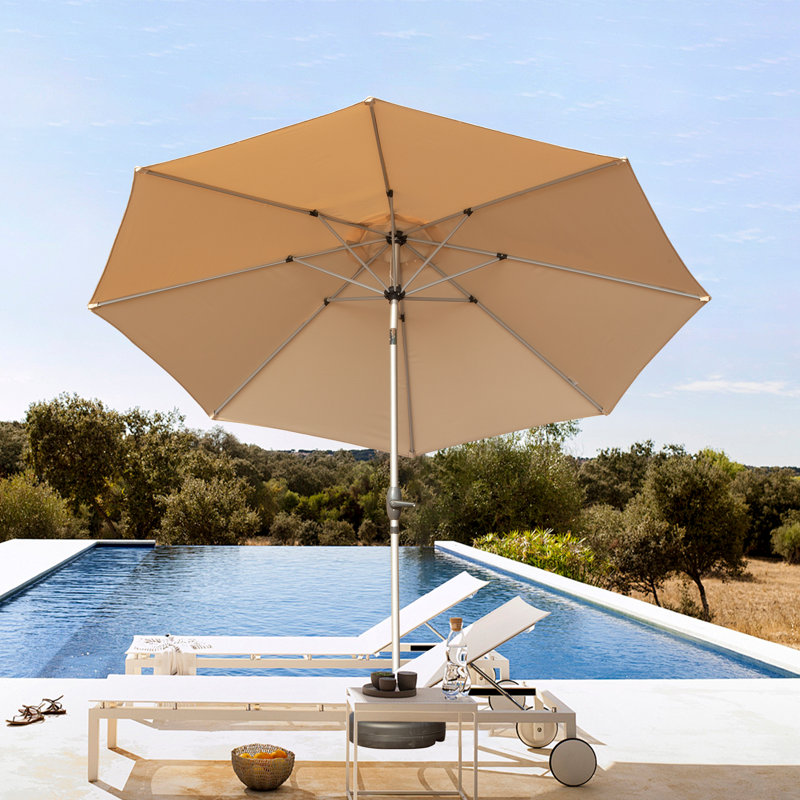 Parasol de patio 116,14 po Sirley, Beige