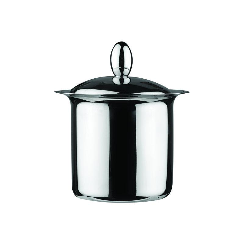 Ensemble de 12 pots en acier inoxydable Giotto 18/10