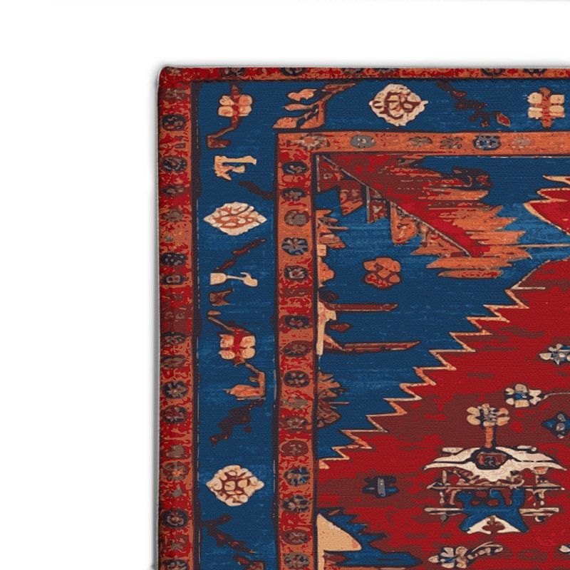 Tapis turc intérieur et extérieur brun, Rectangulaire 8 pi x 10 pi