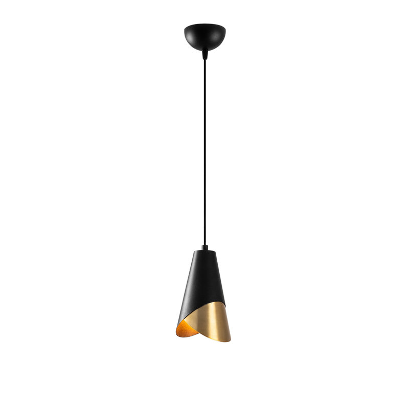 Luminaire suspendu conique à 1 lumière Palomares