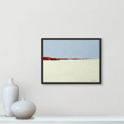 «Desert Plains» par Renate Holzner - reproduction sur toile flottante