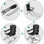 Chaise berçante d'extérieur en métal Jatarius