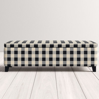 Banc de rangement rembourré Schmit
