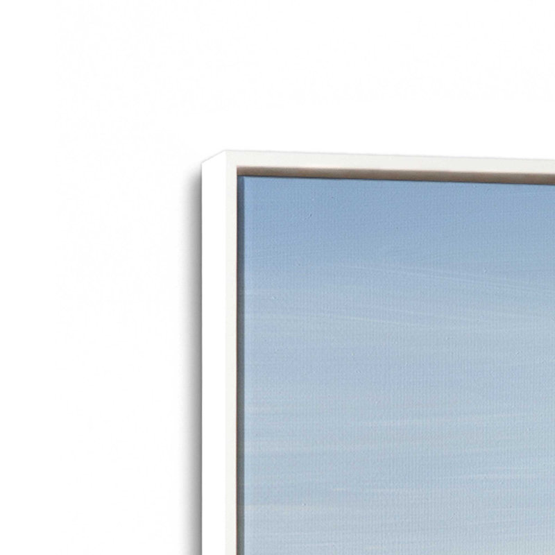 Timeless Saguaro Cactus I, reproduction sur toile dans un cadre, H 18,75 po x l 12,75 po, Blanc opaque