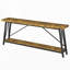Canapé extra long de 70,9 po derrière le canapé, console d'entrée industrielle pour le couloir, le vestibule et le salon