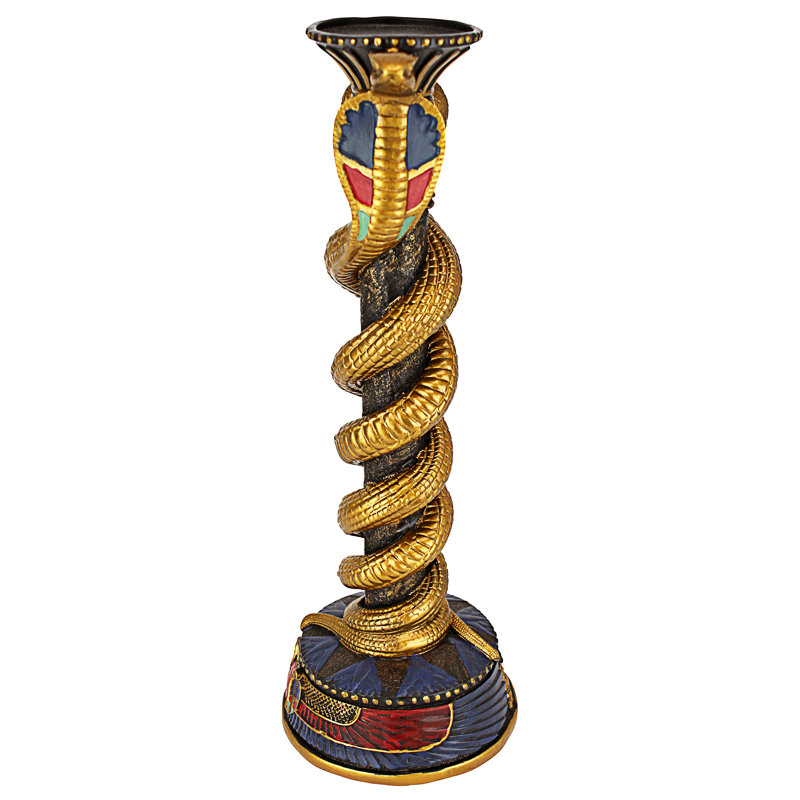 Resin Tabletop Candlestick