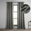 Panneau de rideau simple obscurcissant en lin Oneridge-436251666-470705997