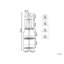 Brode 35cm W Metal Shelving Unit