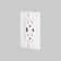 1G Combination Duplex Outlet And USB-A + C Charger / With Logo 