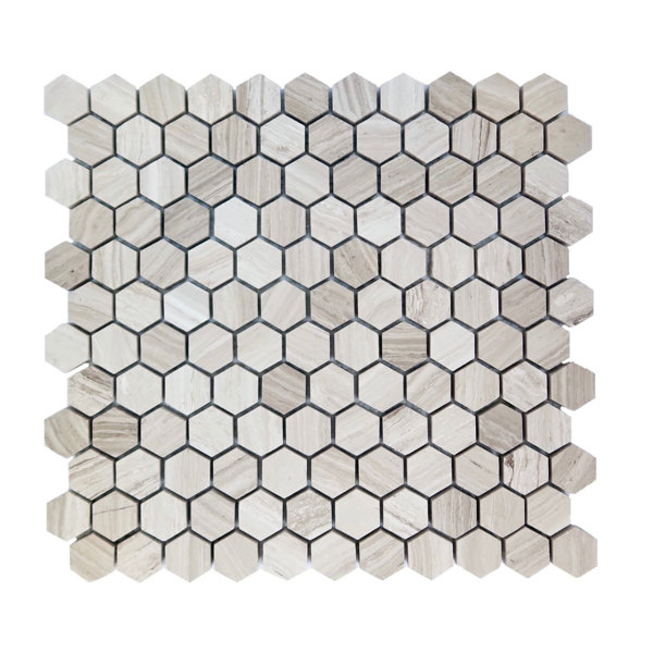 Holborne 1" x 1" Marble Mosaic Floor Tile