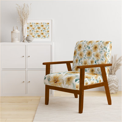 Chaise rembourrée Floral