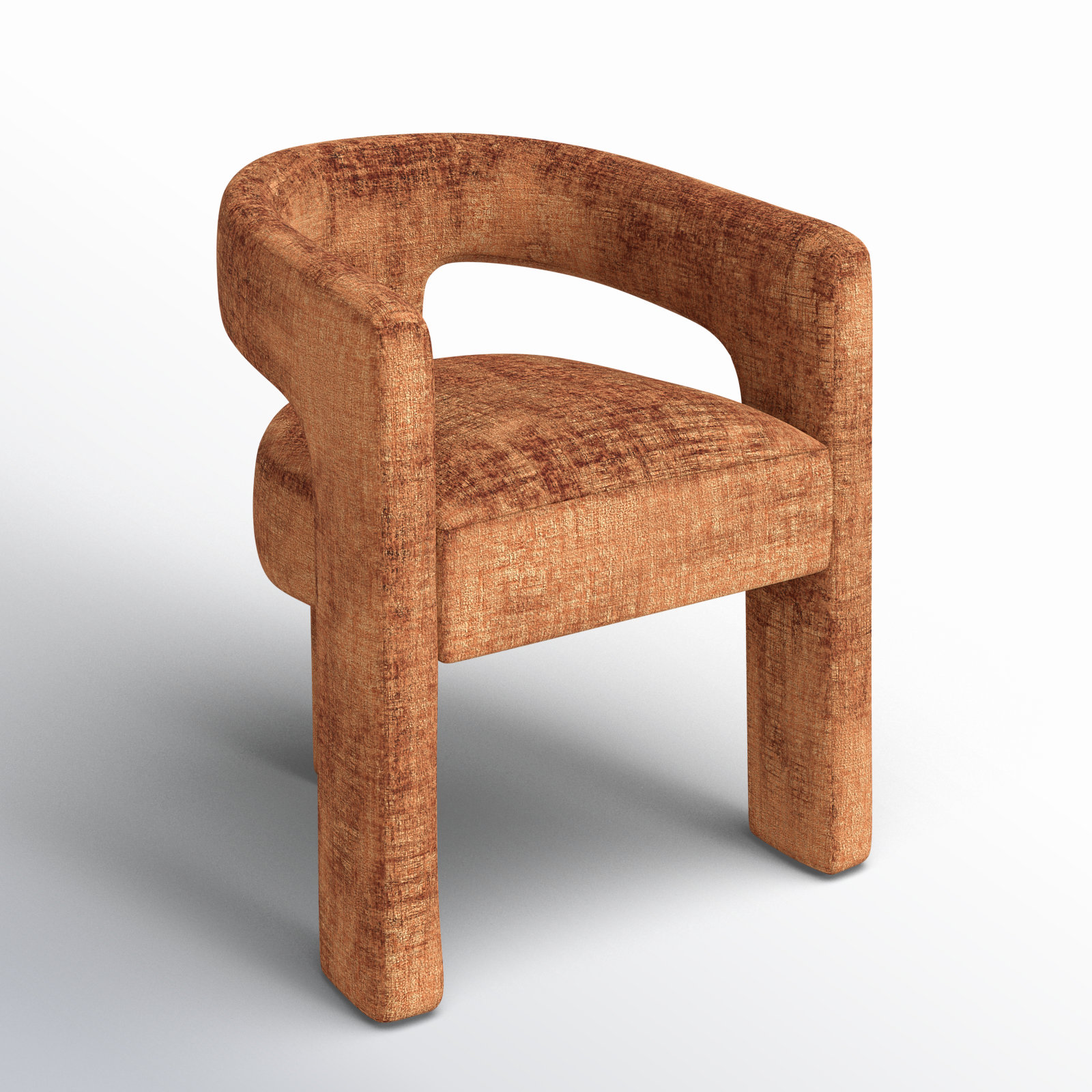 Darlington Dining Table Set, Gwen Rust Microsuede, Washed
