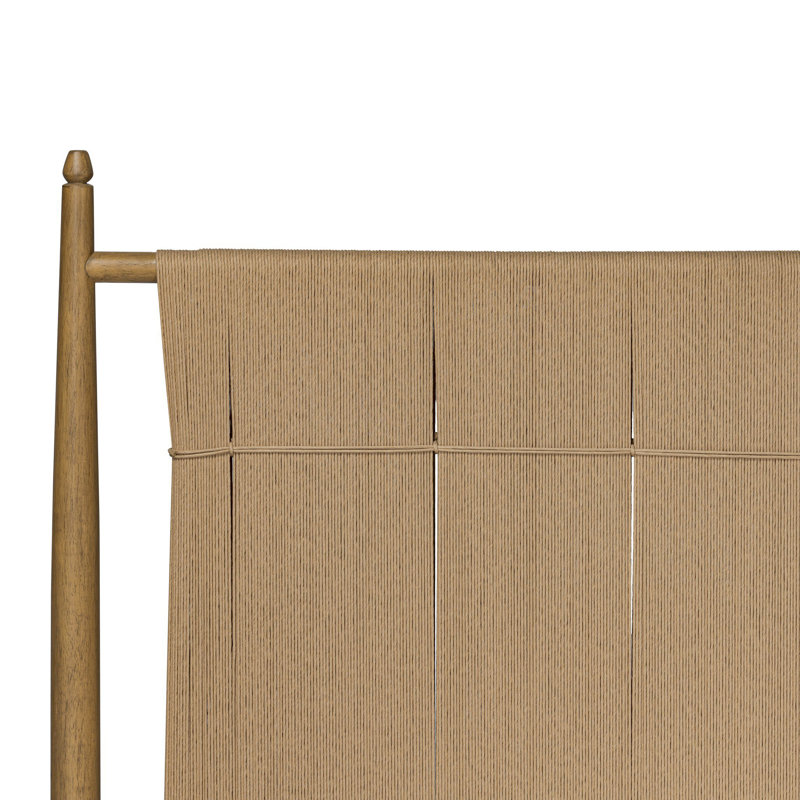 Richard Bed, Burnished Parawood, Queen
