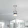 Murdo Sleek Modern 3-Blade Led Lighted Ceiling Fan With Remote