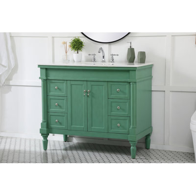 Lexington 42'' Single Bathroom Vanity with Top