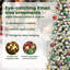 4.92' H Lighted Artificial Christmas Tree