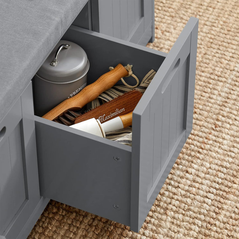 3 Pair Shoe Storage Bench