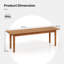 Clune Upholstered Bench