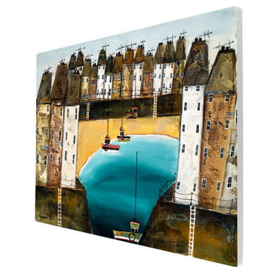 R.BELL Traditional Nautical & Beach Wall Decor on Ceramic