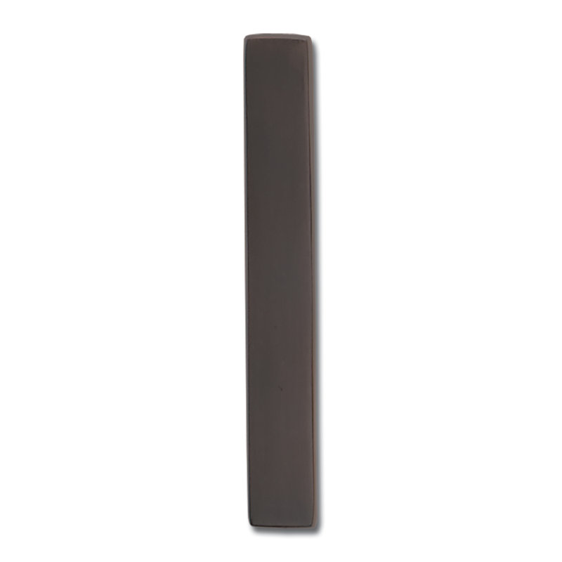 Numéro de maison à fixation affleurante, Un, Cuivre foncé, 4 pouces