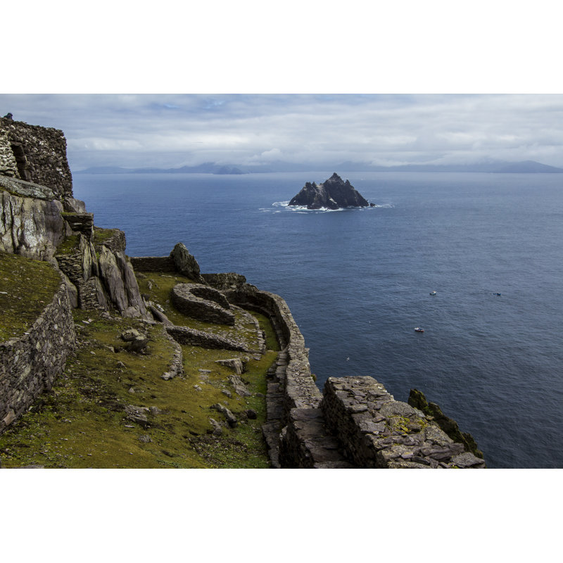 Bird Island - Wrapped Canvas Print, 30cm H x 46cm W x 3.8cm D
