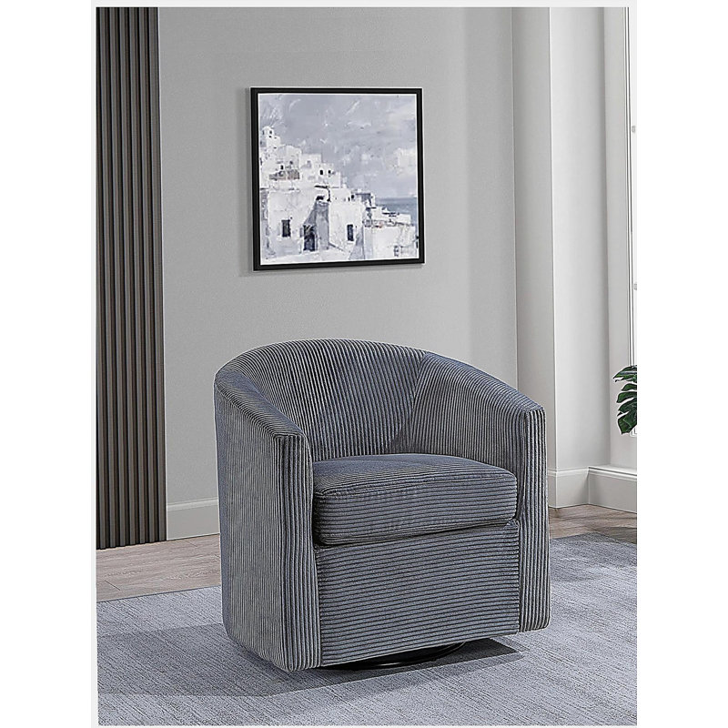 Chaise pivotante, Gris foncé