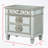 rectangle Nightstand with three drawers