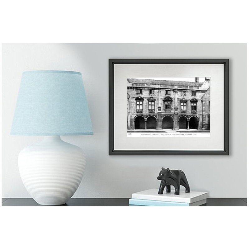 Cambridge, Magdalene College, The Pepysian Library 1890 by Francis Frith - Single Picture Frame Print