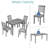 5 Piece Modern Dining Set