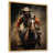 Gold Floater Framed