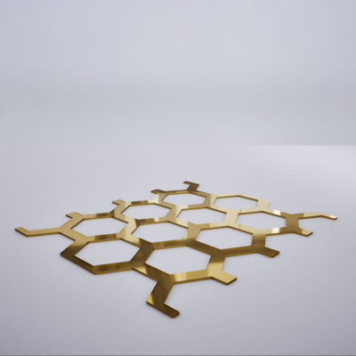 Miroir doré Westmore