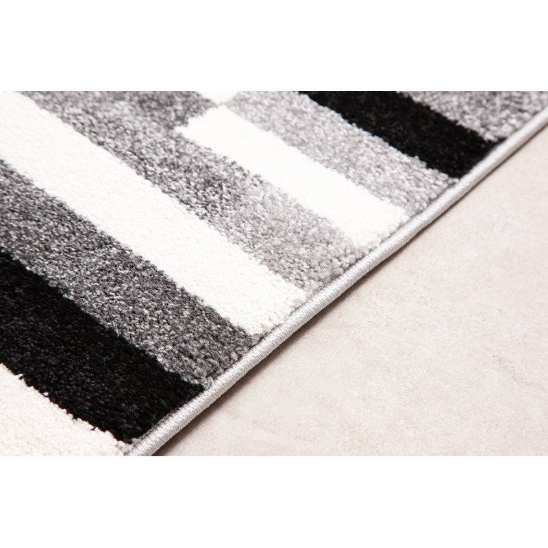 Salters Geometric Shag Area Rug, Rectangle 200 x 290cm
