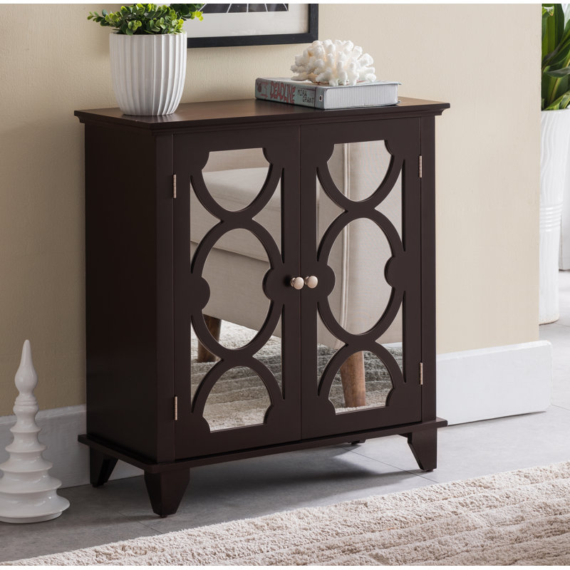 Solid Wood Accent Cabinet