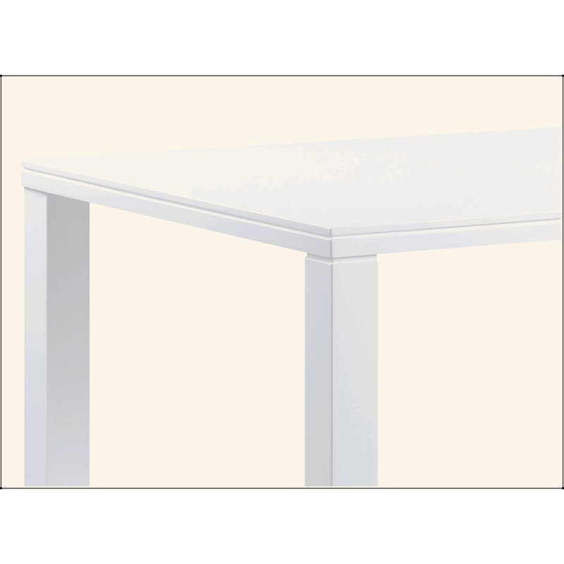 Table de salle à manger blanche