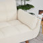 Canapé futon 75,4 "convertible en lin moderne, canapé-lit confortable-2090922883