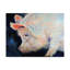Duniya «My Pink Pig», reproduction de peinture acrylique sur toile tendue-29766957