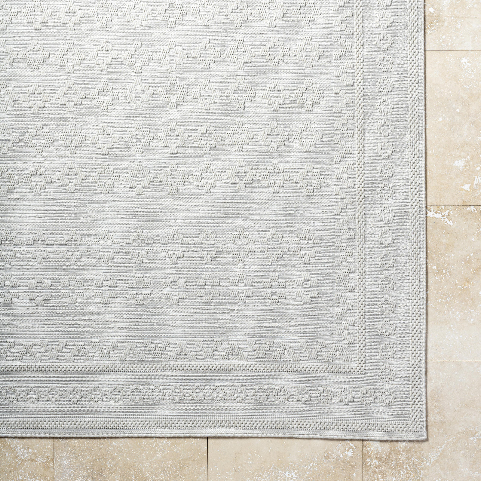 Winn Gray Rug, Rectangle 7'10" x 10'
