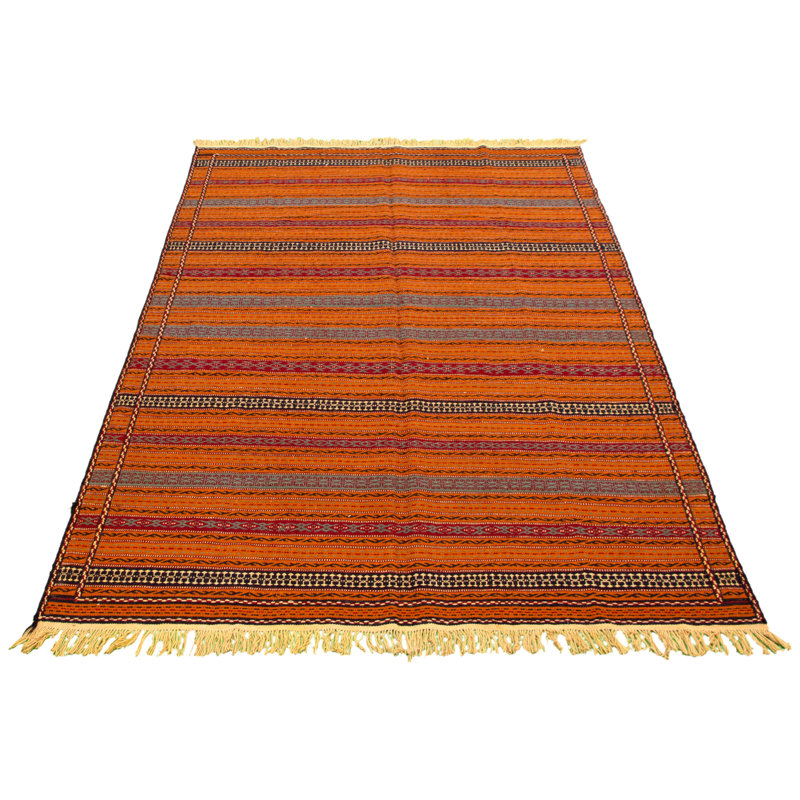 Wool Striped Indoor Rug