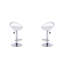 Tabouret de bar pivotant à hauteur ajustable Obell-505040547-505040548