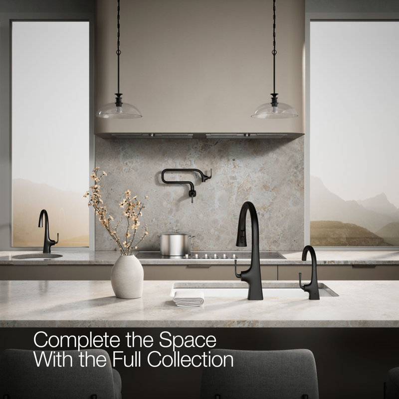 Graze Beverage Faucet, Matte Black