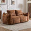 Fauteuil à billes géant pour adultes, canapé moelleux moelleux pour causeuse, causeuse surdimensionnée à l'intérieur pour la chambre à coucher, fauteuil de lecture confortable avec coussins, sans assemblage, brun-1284989784