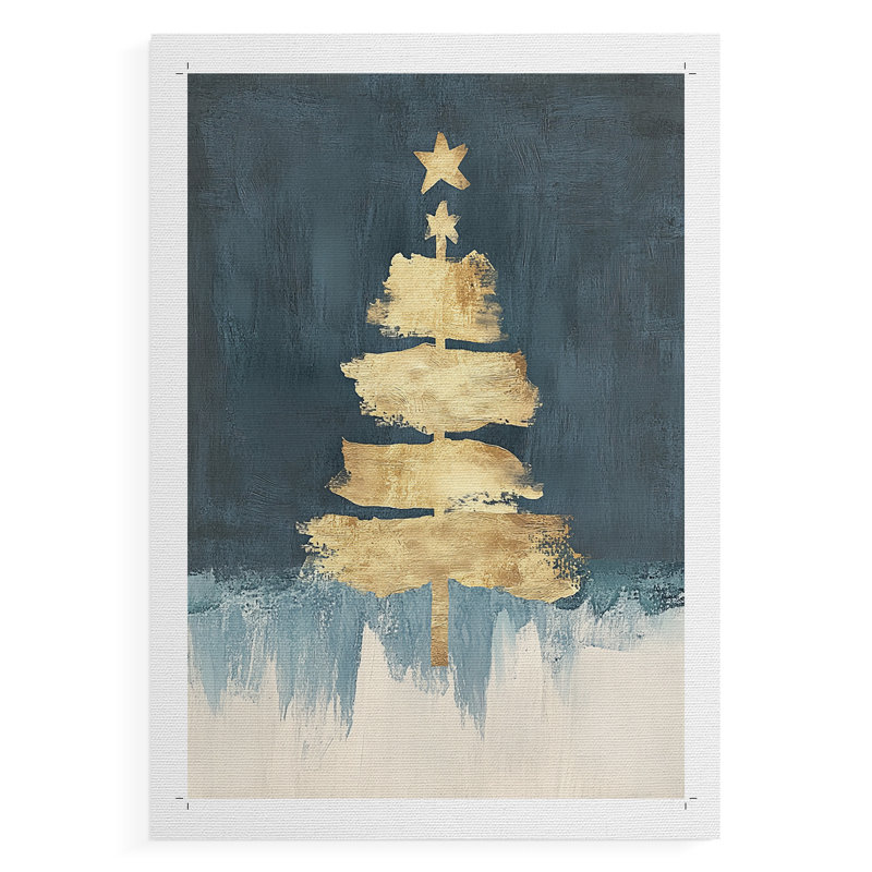 Christmas Holiday Art CXCV - Reproduction de toile seulement - NON-CADRE, H 36 po x l 24 po
