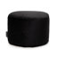 Pouf rond en velours de 20 po Franka