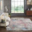 Hand Knotted Wool Abstract Area Rug-1814256900