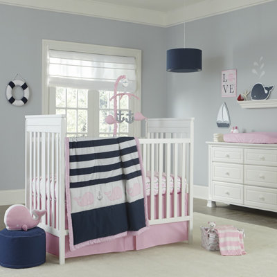 Nautica Kids Nursery Separates Whale Shaped Wall Hanging