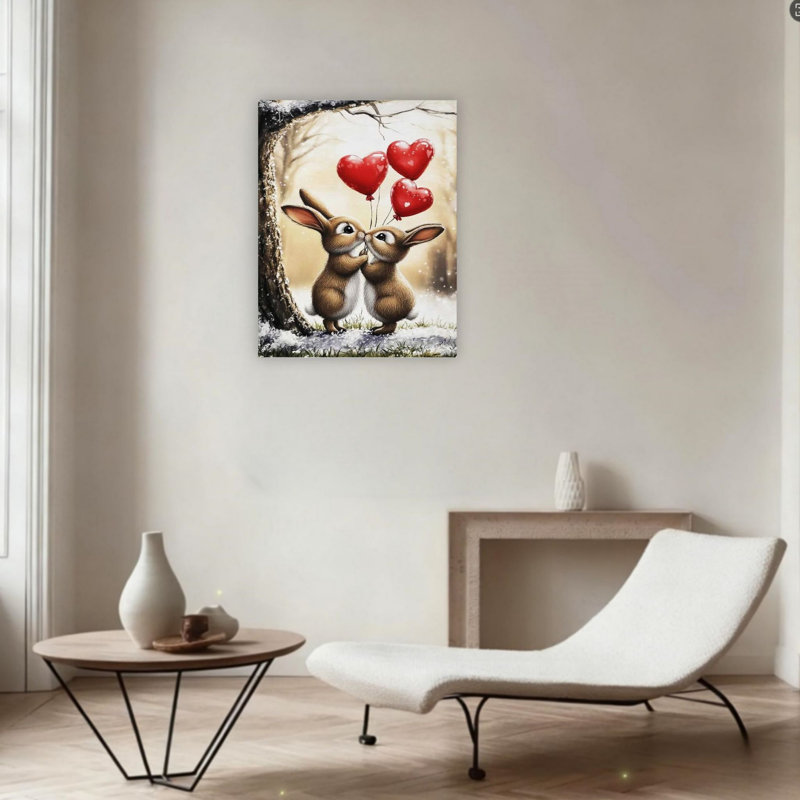 Art mural 24 "x 36", cadre romantique