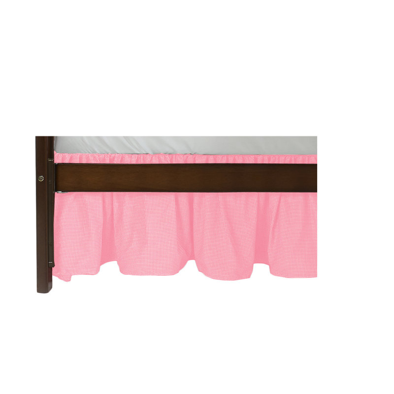 Jupe de lit de bébé, Rose