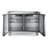 Coolski 48 in. 13.4 cu. ft. Commercial Auto / Cycle Defrost Undercounter Upright Freezer in Stainless Steel