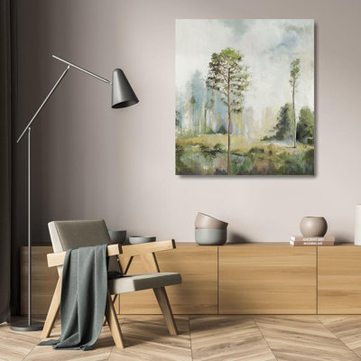 Art sur toile tendu Lark Manor ™ Pearce, Allison, titré: Tall Green Trees I